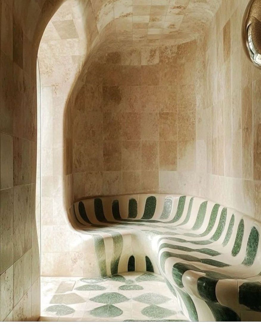 Stone vault bath